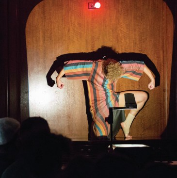 Still from Anna Martine Whitehead's "Notes on Territory" 2018 in-progress showing at the Pivot Arts Chicago Open House. From the 2019 individual grant to Anna Martine Whitehead for "Notes on Territory"