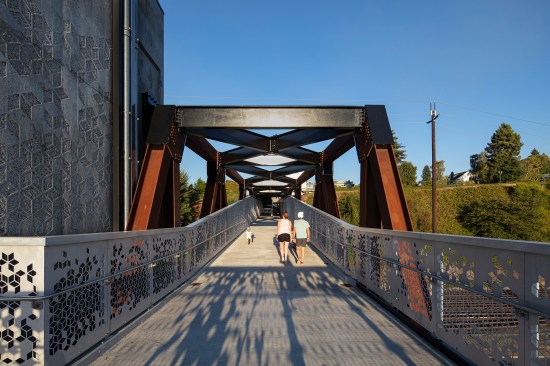 Grand Avenue Park Bridge in Everett, Wash.
