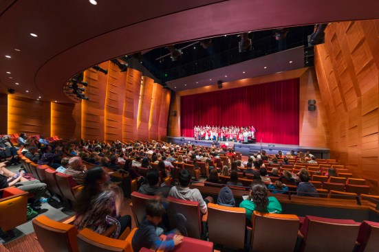 Greenhill School, Marshall Family Performing Arts Center, Location: Dallas TX, Architect: Weiss/Manfredi Architects
