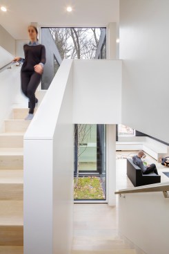 Staircase to second floor