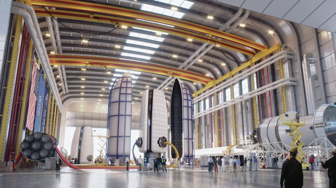 A module from the Moon Village by Skidmore, Owings & Merrill, in partnership with the European Space Agency and MIT.