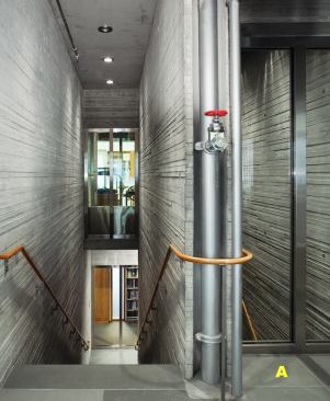 A  Snowdonian Grey Slate Shep Brown Associates 
www.shepbrownassociates.com For interior and exterior use  • Natural cleft and honed finishes available  • Manufactured as tile, mosaic, slab, or in custom sizes  • Applications include flooring, walls, stairs, cladding, and counters