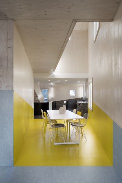 Dining area, with view back to kitchen