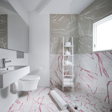 Second-floor bathroom