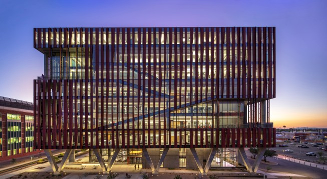 Health Sciences Innovation Building at the University of Arizona designed by CO Architects and Swaim Associates