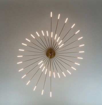 Henri Bursztyn Suspension Lamp. Courtesy Maison&Objet.