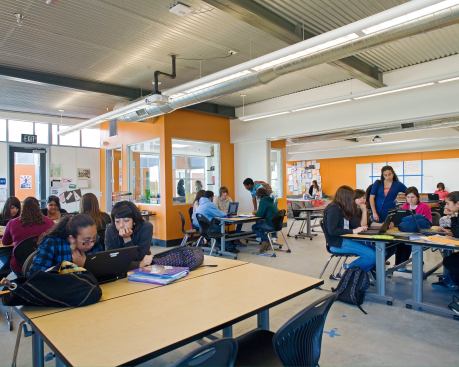 High Tech High Chula Vista, designed by Studio E Architects.