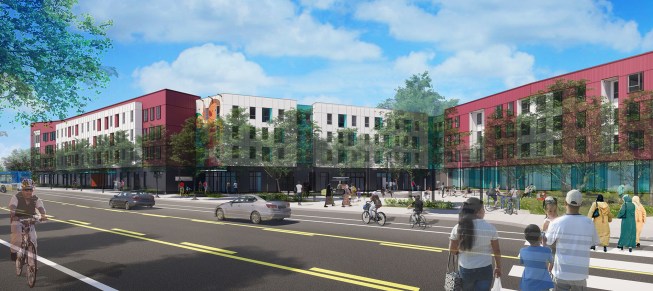 The Las Adelitas affordable housing project in Portland, Ore.