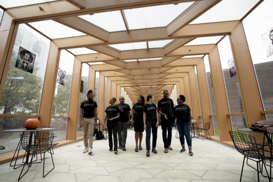 BlackSpace team at the Weeksville Heritage Center in Brooklyn for the 2019 NOMA conference.