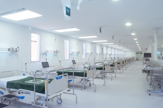 Patient area, Hospital La Margarita by Kainsa, Puebla, Mexico