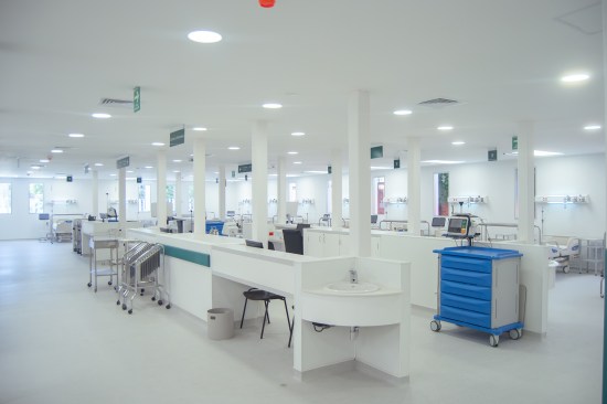 Interior, Hospital La Margarita by Kainsa, Puebla, Mexico