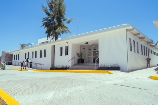 Entrance, Hospital La Margarita by Kainsa, Puebla, Mexico