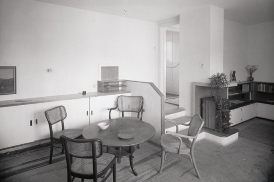 TK Living room in House 46 by Jacques Groag. Werkbundsiedlung Wien