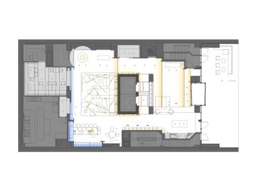 Lobby floor plan