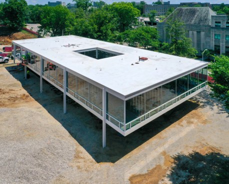 The Mies Building for the Eskenazi School of Art, Architecture + Design