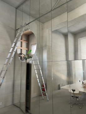 Interior of B+ Office.