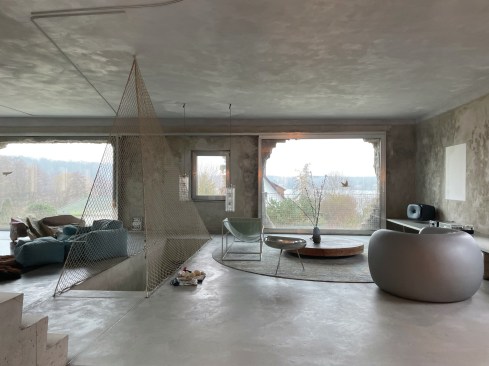 Interior of Antivilla.