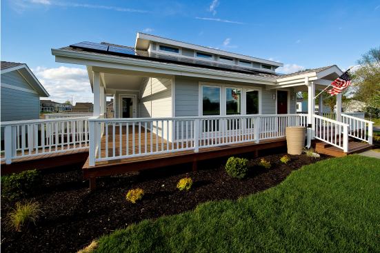 The INhome by Purdue University, second-place winner of the 2011 Solar Decathlon