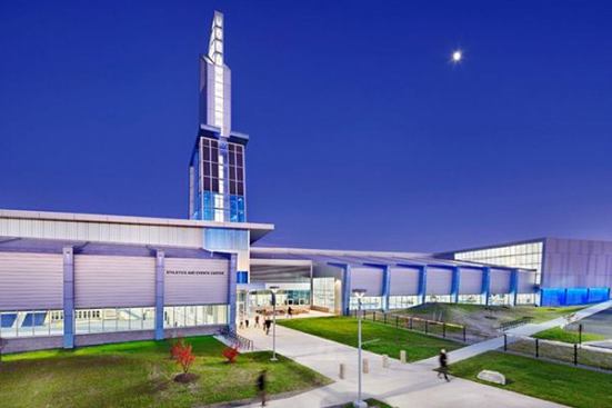 Ithaca College Athletics and Events Center in Ithaca, New York by Moody Nolan.