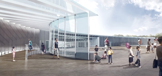 Museum of Westward Expansion, St. Louis, (2010–present, below)A rendering of the new entry.