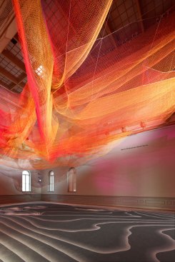 The “1.8” installation, designed for the Smithsonian American Art Museum’s Renwick Gallery’s Grand Salon as part of its “Wonder” exhibit.