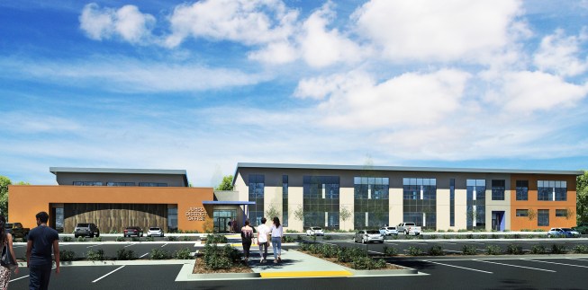 Jefferson Union High School District Office and Adult School, Daly City, Calif.