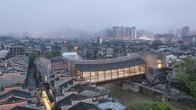 Jishou Art Museum in Jishou, China