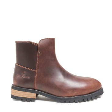 Juno steel-toe Meti Boot in espresso