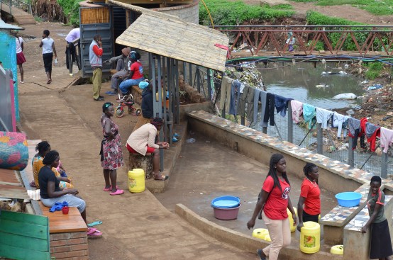 In the Kibera settlement of Nairobi, KDI is working with residents, the local government, and university partners to devise flooding adaptations that not only introduce drainage systems and rainwater harvesting but also create places of social gathering. 