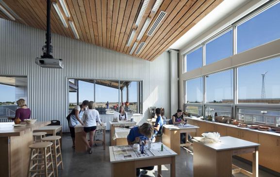 Greensburg Schools/Kiowa County Schools, designed by BNIM.