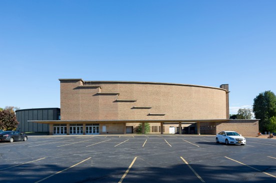 The hall's other entrance