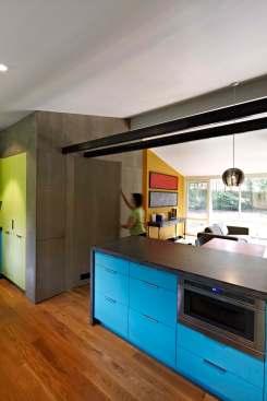 Custom cabinetry was one of the biggest additions to the kitchen ... and one of the hardest to accomplish, given the precision needed to make everything fit properly.
