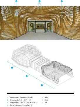 Entry pavilion diagram