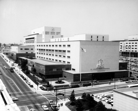 The Williams-designed Los Angeles County Courthouse, 1967