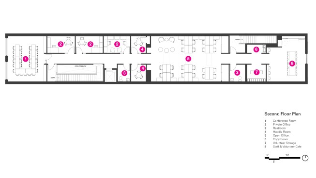 Second floor plan