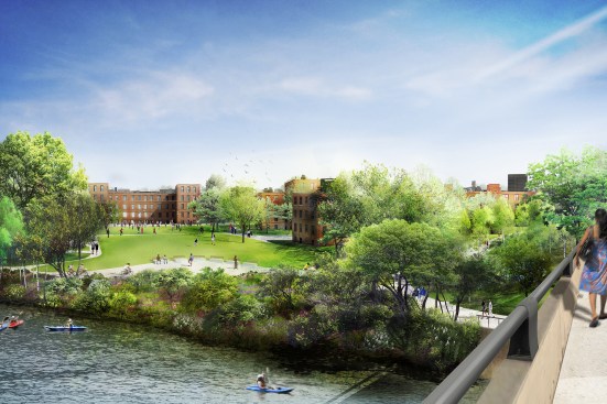 A rendering of the redeveloped Lathrop