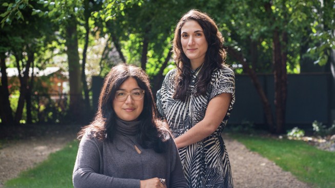 Tizziana Baldenebro and Lauren Leving