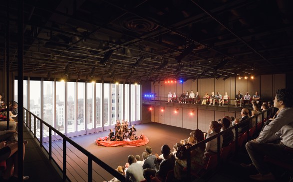 Lenfest Center for the Arts, Columbia University Manhattanville Campus. Designed by Renzo Piano Building Workshop, with Davis Brody Bond (executive architect).