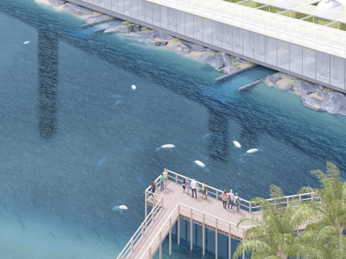 Performative Landscapes in Florida, contextual reconversion of an industrial site by Samuel Clovis