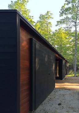 View of storage and covered breezeway.