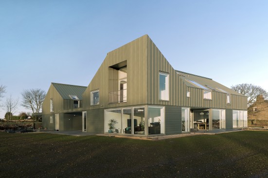 Zinc House, by LJR+H Chartered Architects, in Dundee, U.K.
