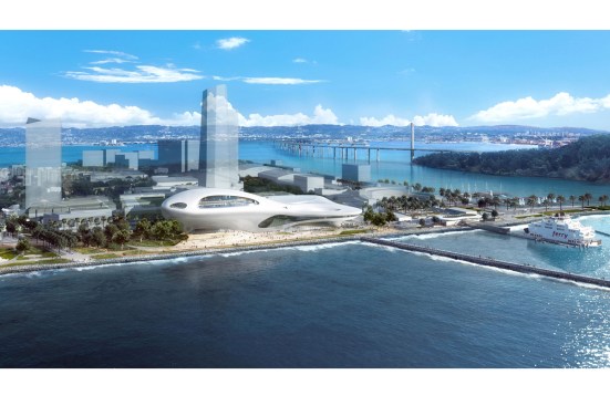 Rendering of Lucas Museum of Narrative Art in San Francisco