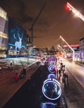 Loop, a creation by Oliver Girouard and Jonathan Villeneuve in collaboration with Ottoblix.