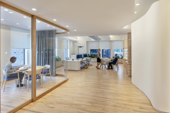 The 5,500-square-foot center was designed by local firm CookFox to meet the WELL Building Standard.