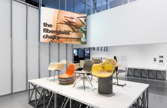 “The World of Charles and Ray Eames,” an exhibition on display in the Central Tejo building