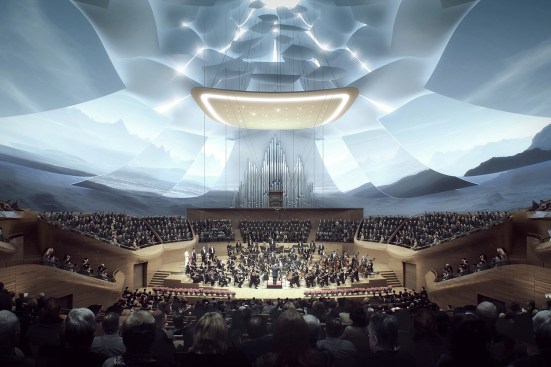 China Philharmonic Hall, Beijing, by MAD Architects