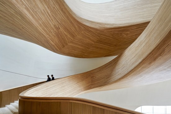 Staircase to grand theater