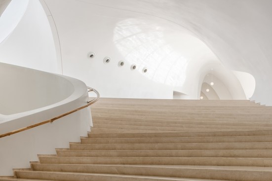 Staircase to small theater