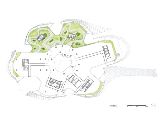 Xinhee Design Center, fifth-level plan
