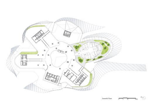 Xinhee Design Center, seventh-level plan